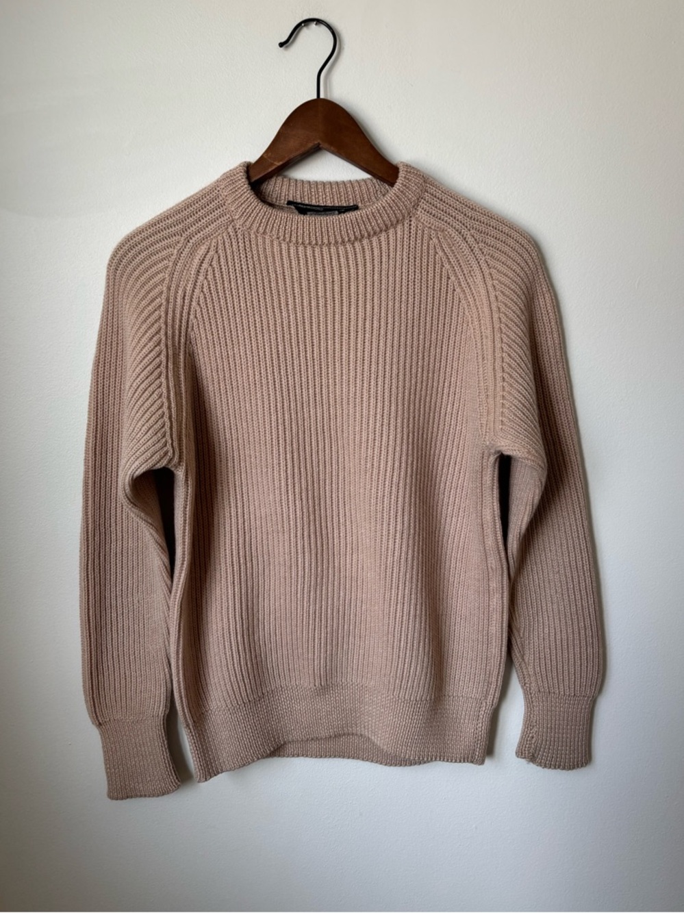 Vintage St. Michael oat cable knit